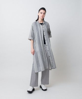 ジオメトリック柄ワンピース／洗える | TRUNK HIROKO KOSHINO (Women