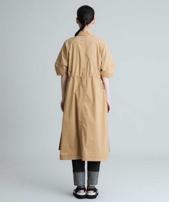 【洗濯機で洗える】タイプライター異素材ジョイントワンピース