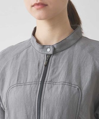 コットンリネンワッシャーワンピース／洗える