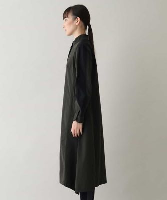 軽量タフタ変形スリーブデザインワンピース／洗える