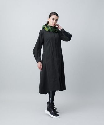 軽量タフタ変形スリーブデザインワンピース／洗える