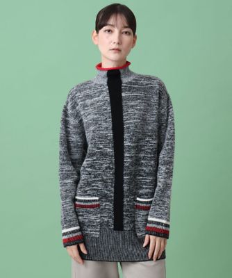 杢調ハイネックニットプルオーバー | TRUNK HIROKO KOSHINO (Women