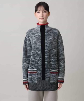 杢調ハイネックニットプルオーバー | TRUNK HIROKO KOSHINO (Women