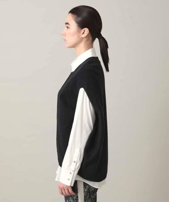 ミラノリブデザインニットベスト／洗える | TRUNK HIROKO KOSHINO