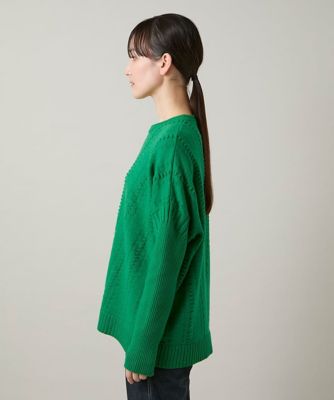 ジャカードニットデザインプルオーバー ／洗える | TRUNK HIROKO