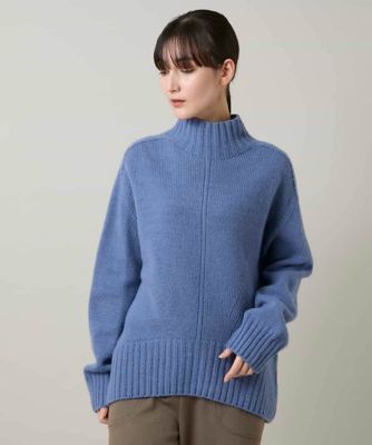 ＜TRUNK HIROKO KOSHINO (Women)＞ホールガーメントハイネックニットプルオーバー　／日本製