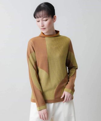 HIROKO KOSHINO / ヒロココシノ サークルモチーフニットプルオーバー サークルモチーフニットプルオーバー | TRUNK HIROKO KOSHINO