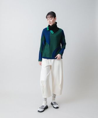 HIROKO KOSHINO / ヒロココシノ サークルモチーフニットプルオーバー サークルモチーフニットプルオーバー | TRUNK HIROKO KOSHINO