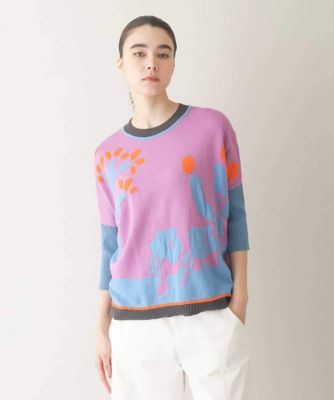 【M】美品　TRUNK HKロゴ　コシノヒロコ　 プルオーバー　ベスト　ジレ M】美品 TRUNK HKロゴ コシノヒロコ プルオーバー ベスト ジレ M