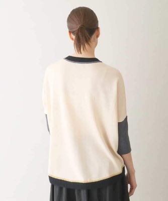 ひろこ セール】 【日本製/洗える】小付き柄サイドラインワイドパンツ