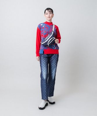 アートリーフデザインニットプルオーバー／日本製 | TRUNK HIROKO