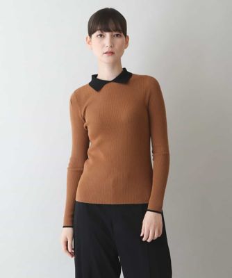 【ランバンコレクション】Mサイズ　薄手　長袖　襟付き　ジャケット　黒　ベージュ ランバンコレクション】Mサイズ 薄手 長袖 襟付き ジャケット 黒