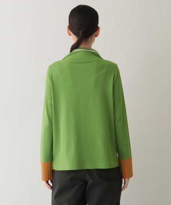 HIROKO KOSHINO / ヒロココシノ 立体モチーフインターシャニットプルオーバー/日本製 立体モチーフインターシャニットプルオーバー／日本製 | TRUNK