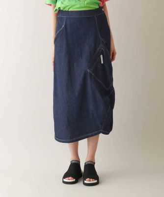 ＜TRUNK HIROKO KOSHINO (Women)＞ストレッチデニムスカート／洗える