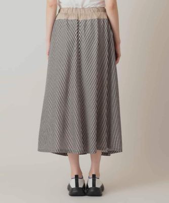 トリコットストライプスカート／洗える | TRUNK HIROKO KOSHINO (Women