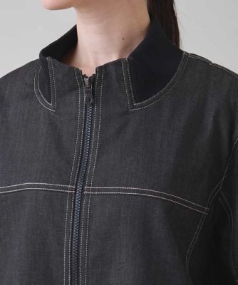 デニムリブジャケット／洗える | TRUNK HIROKO KOSHINO (Women