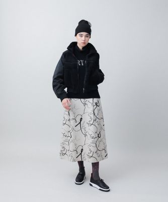 ハイブリットショート丈ブルゾン