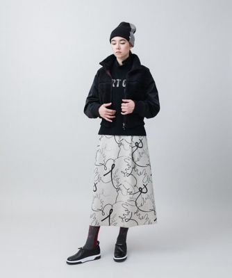 ハイブリットショート丈ブルゾン