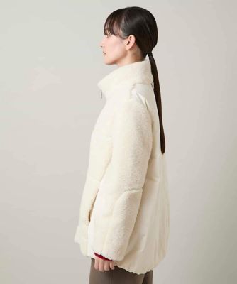 スタンドカラーボアブルゾン | TRUNK HIROKO KOSHINO (Women)/トランク