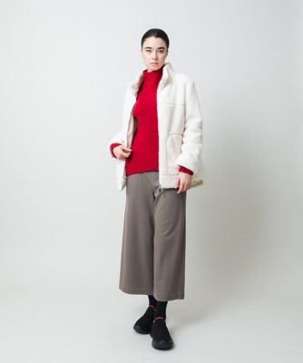 スタンドカラーボアブルゾン | TRUNK HIROKO KOSHINO (Women)/トランク