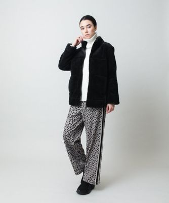 スタンドカラーボアブルゾン | TRUNK HIROKO KOSHINO (Women)/トランク