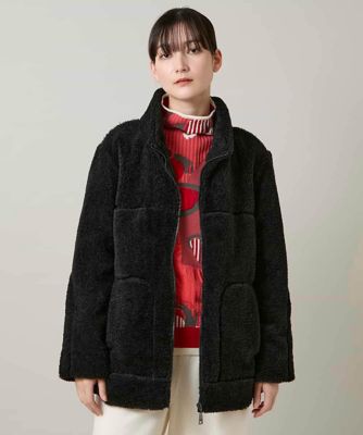 スタンドカラーボアブルゾン | TRUNK HIROKO KOSHINO (Women)/トランク