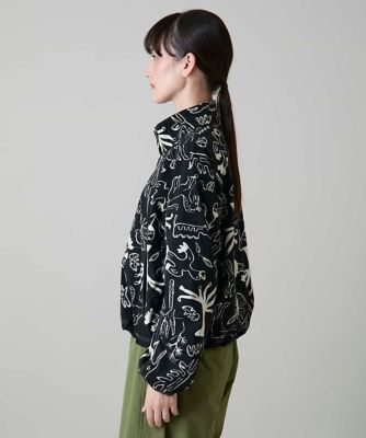 アニマル柄プリントブルゾン／洗える | TRUNK HIROKO KOSHINO (Women