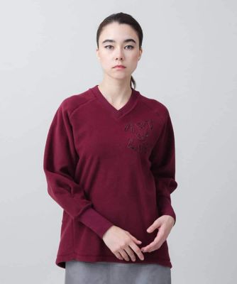 【SALE】TRUNK HIROKO KOSHINO (Women)/トランクヒロココシノ パッチワークフリーストレーナー/日本製/洗える レッド05 トップス【三越伊勢丹/公式】