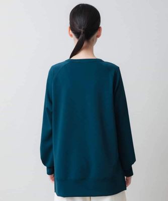 HIROKO KOSHINO / ヒロココシノ エンボスロゴダンボールニットプルオーバー /洗える エンボスロゴダンボールニットプルオーバー ／洗える | TRUNK