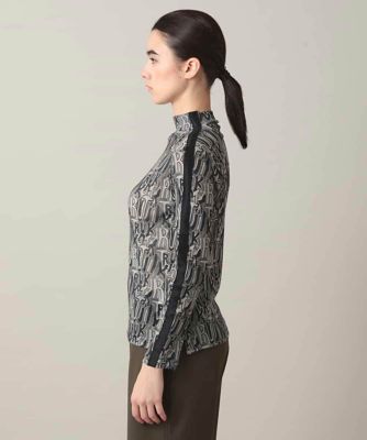 専用出品　ヒロココシノトランク　さらさらカットソー　トクコプルミエヴォル　ニット チュールロゴプリントカットソー ／日本製／洗える | TRUNK HIROKO