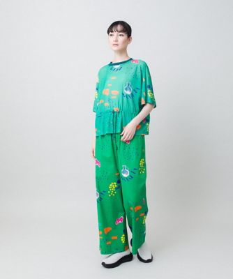 カラフルプリントシアーカットソー ／洗える | TRUNK HIROKO KOSHINO