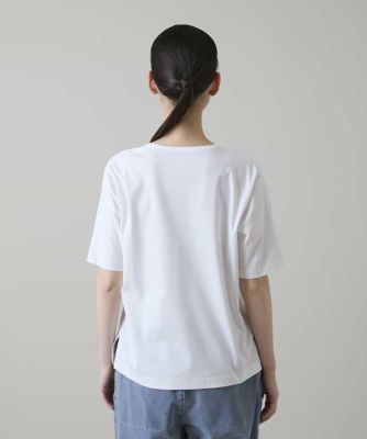 刻を駆けゆく孤高の野良のカットソー アーティスティックプリントカットソー ／洗える | TRUNK HIROKO
