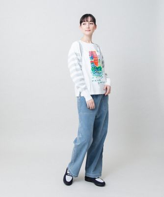 LEONARD プリント カットソー 中古・古着通販】LEONARD SPORT (レオナール スポーツ) ボタニカル
