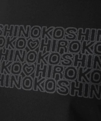 HIROKO KOSHINO / ヒロココシノ オパールロゴプリントカットソー /日本製/洗える オパールロゴプリントカットソー ／日本製／洗える | TRUNK