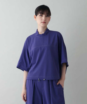 ＜TRUNK HIROKO KOSHINO (Women)＞ＴＲＹＣＯＯＬクロップド丈プルオーバー／洗濯機で洗える