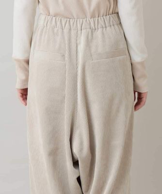 コーデュロイサルエルパンツ ／洗える | TRUNK HIROKO KOSHINO (Women