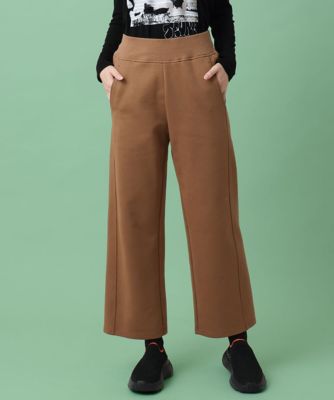 TRUNK ヒロココシノ サルエルニットパンツ カーキ サイズ38*ND1087 ダンボールニットスウェットパンツ／洗える | TRUNK HIROKO KOSHINO