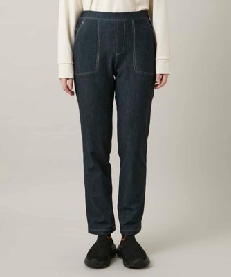 ひろこ 裏起毛3Dデニムスリムパンツ／洗える | TRUNK HIROKO KOSHINO (Women