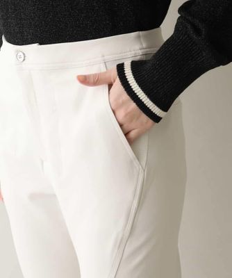カーブステッチパンツ／洗える
