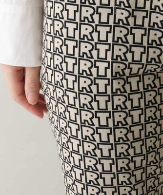 ＴＲロゴ風通ジャカードパンツ／洗える