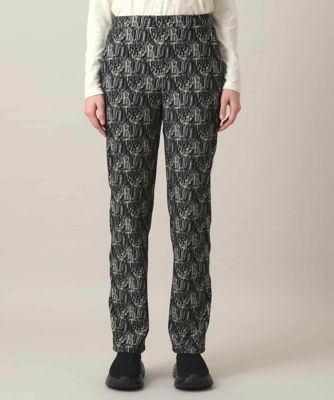 サイドラインロゴプリントパンツ／洗える | TRUNK HIROKO KOSHINO