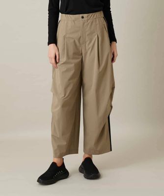 ＜TRUNK HIROKO KOSHINO (Women)＞配色ラインカーブタックパンツ