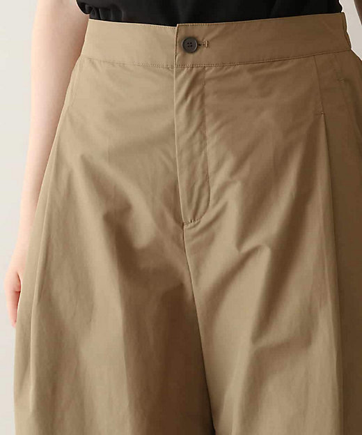 サイドタックコクーンシルエットパンツ/洗える | TRUNK HIROKO サイドタックコクーンシルエットパンツ/洗える | TRUNK HIROKO
