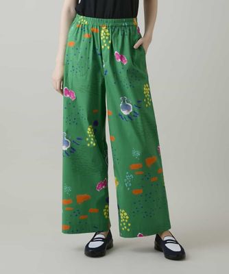 カラフルプリントワイドパンツ ／洗える | TRUNK HIROKO KOSHINO