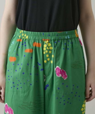 カラフルプリントワイドパンツ ／洗える | TRUNK HIROKO KOSHINO