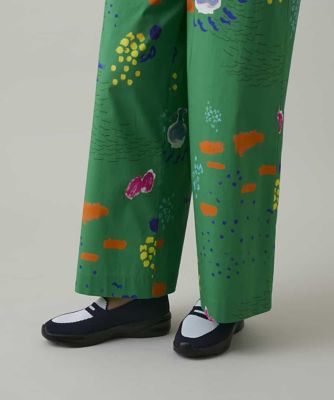 カラフルプリントワイドパンツ ／洗える | TRUNK HIROKO KOSHINO