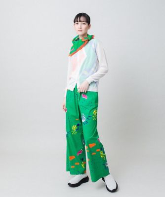 カラフルプリントワイドパンツ ／洗える | TRUNK HIROKO KOSHINO