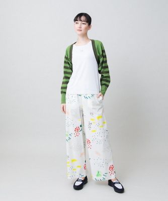 カラフルプリントワイドパンツ ／洗える | TRUNK HIROKO KOSHINO