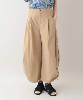 ＜TRUNK HIROKO KOSHINO (Women)＞サイドドロストボリュームパンツ／洗える