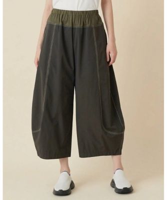 異素材コンビ配色パンツ／洗える | TRUNK HIROKO KOSHINO (Women